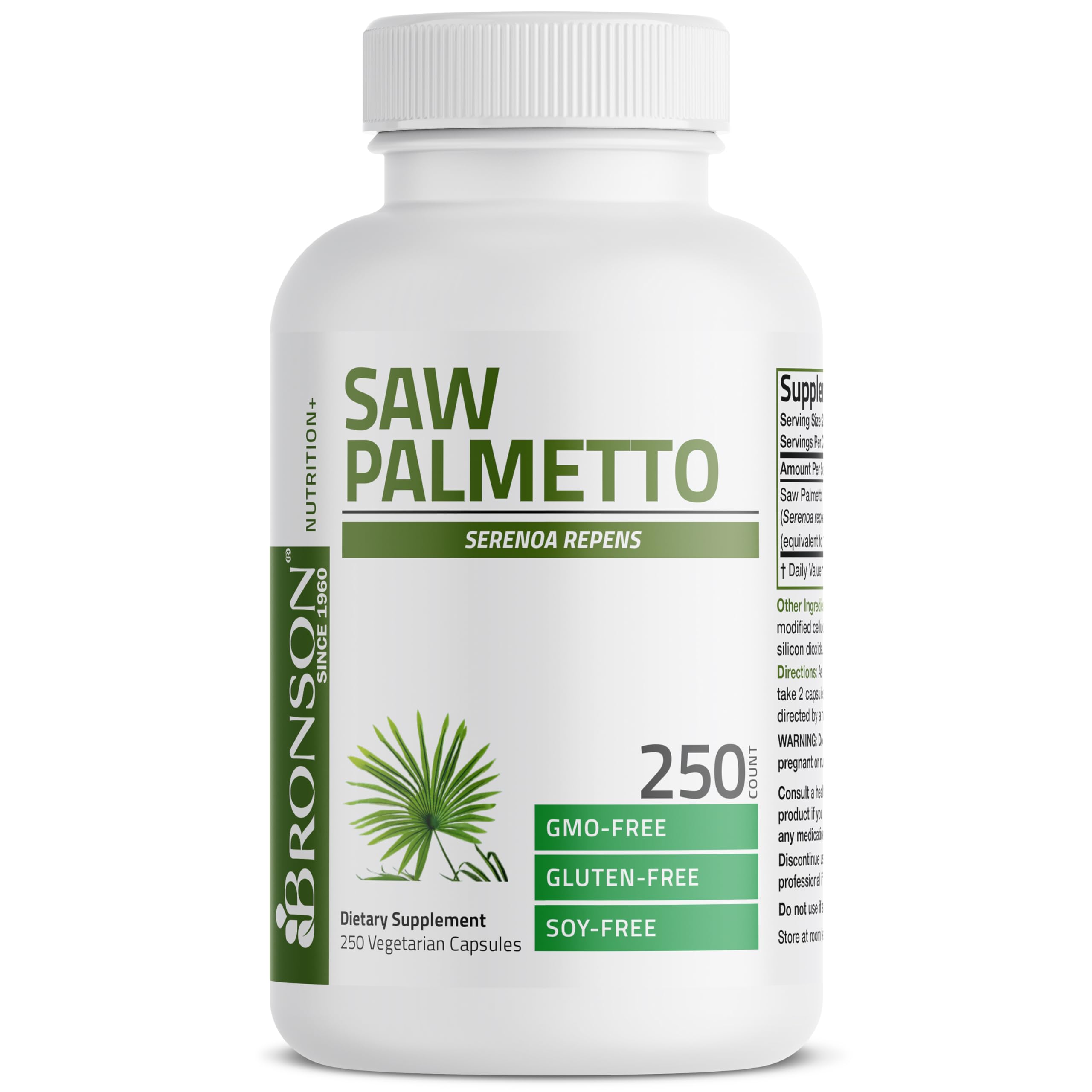 Bronson Saw Palmetto manufacturing facility ensures quality and safety.