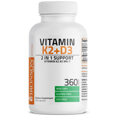 Bronson vitamin k2 mk7 d3 fresh-pack packaging supports routine consistency.