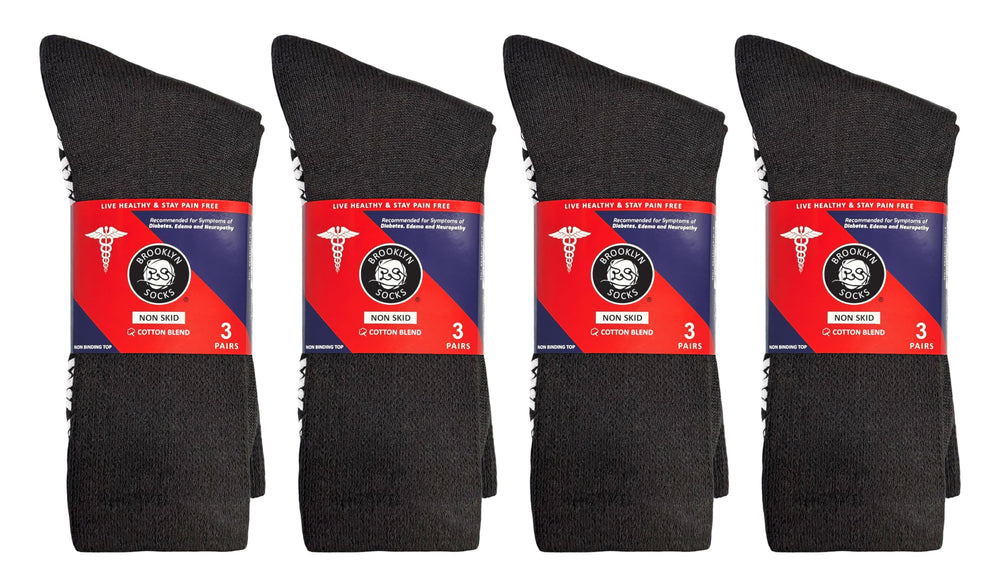 Brooklyn Socks physician-approved diabetic socks suitable for edema and neuropathy needs.