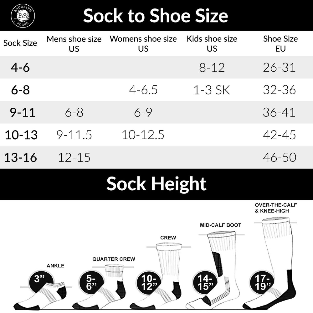 Brooklyn Socks slip-resistant grip on tile surfaces improves indoor stability