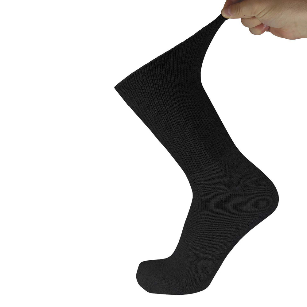 Brooklyn Socks smoother toe seam diabetic crew socks reduce irritation for sensitive feet.
