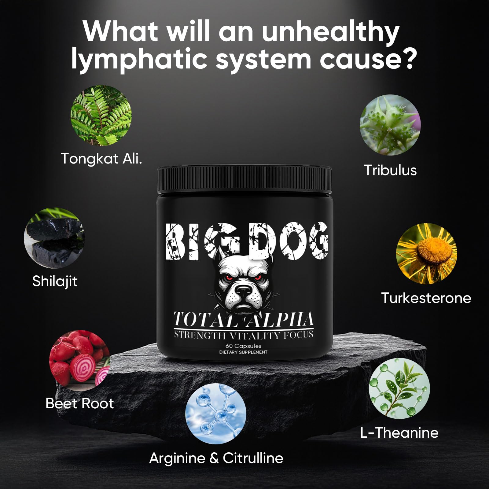 Bruiseweed easy-dosing capsules in hand illustrating simple daily routine.