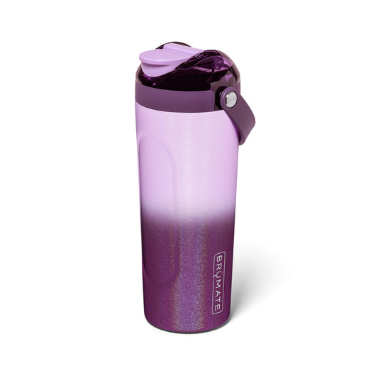 Brumate MultiShaker with magnet lid open for quick, spill-free cold shakes.
