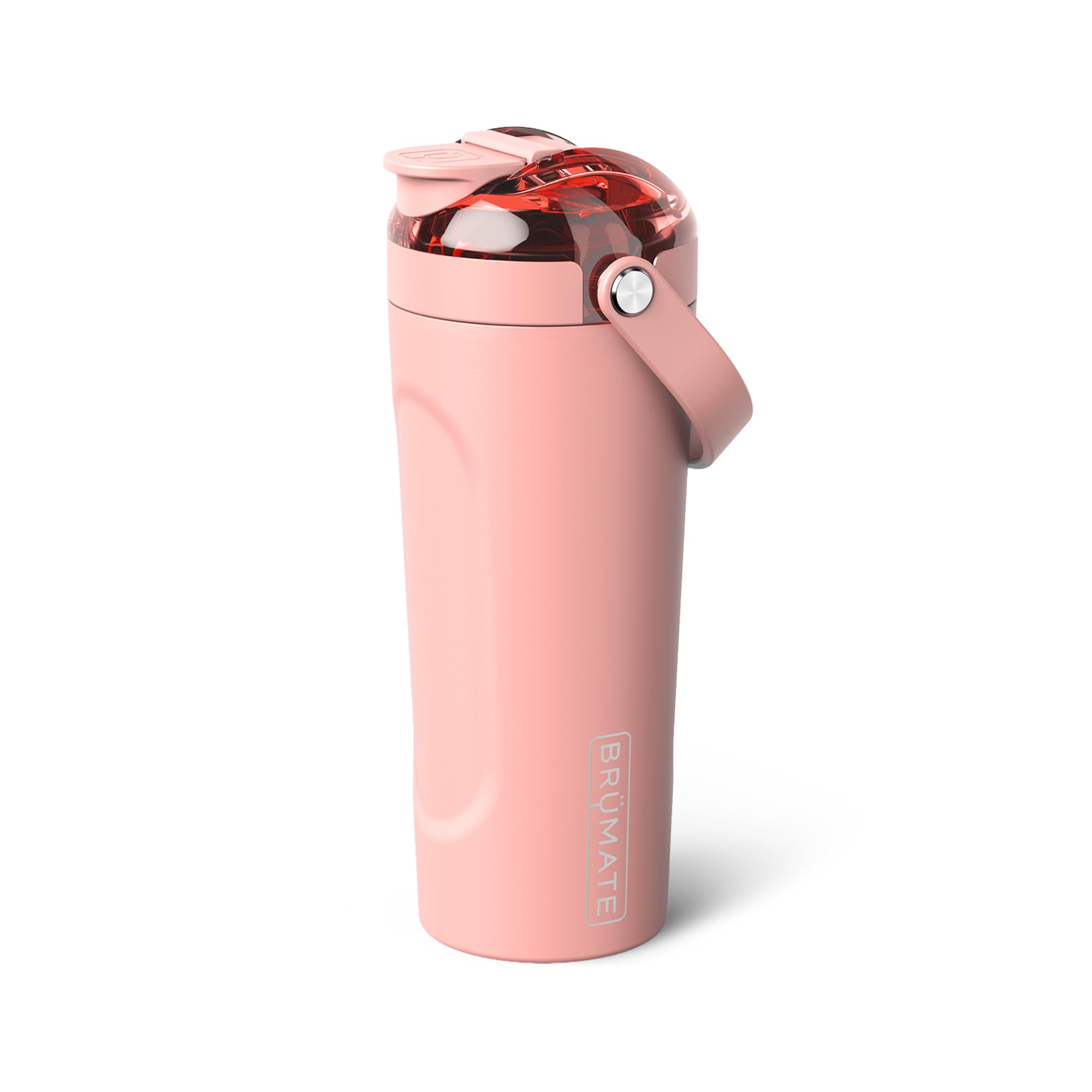 BrüMate MultiShaker lid with BevLock keeps beverages secure during travel.