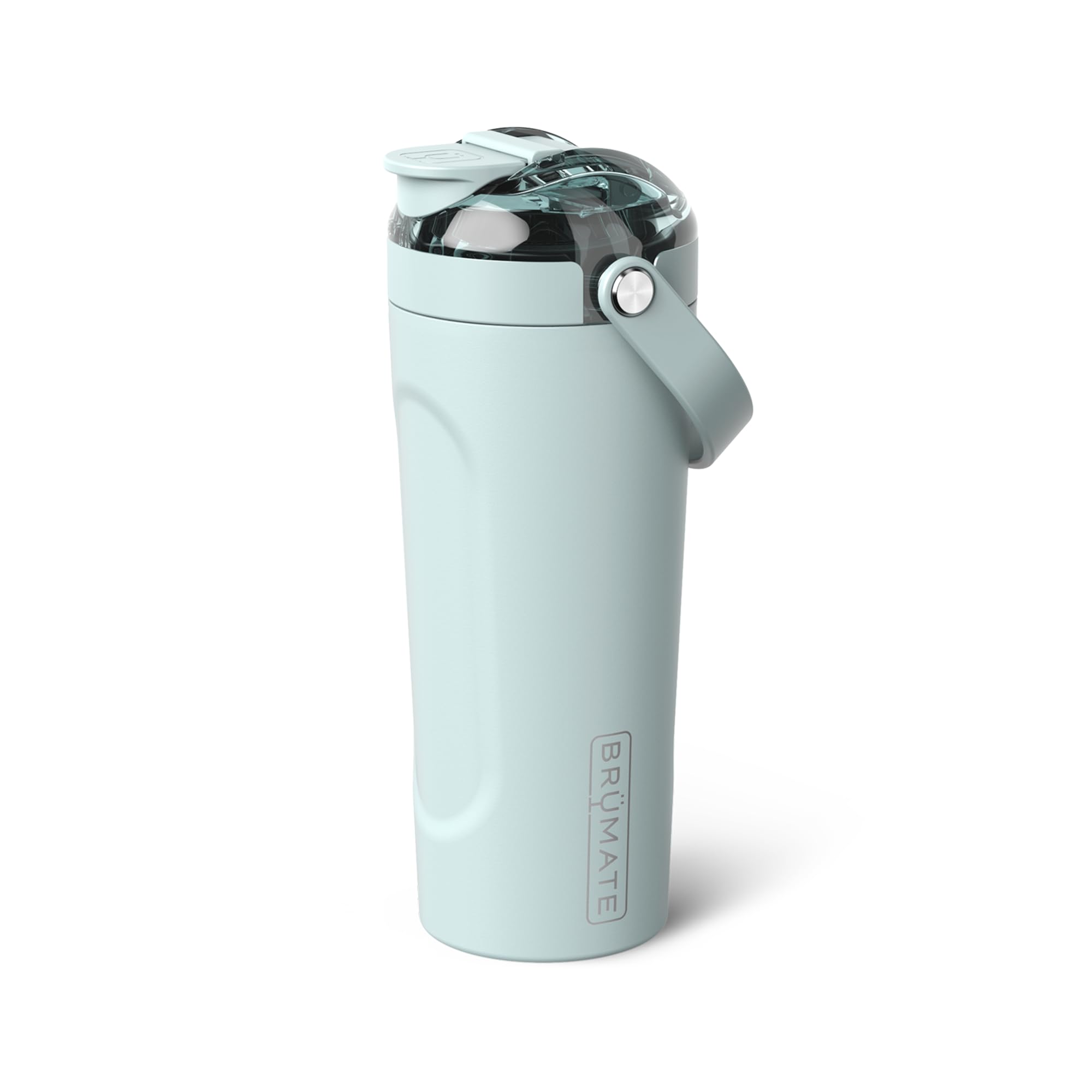 BrüMate MultiShaker with MagFlip lid opens easily for quick add-ins.