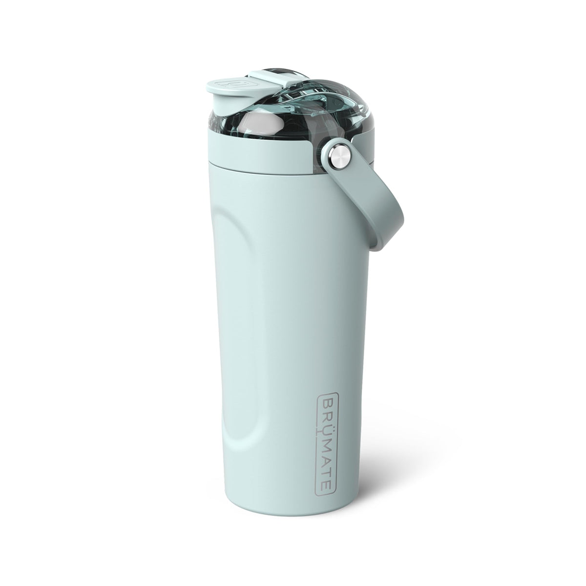 BrüMate MultiShaker with MagFlip lid opens easily for quick add-ins.