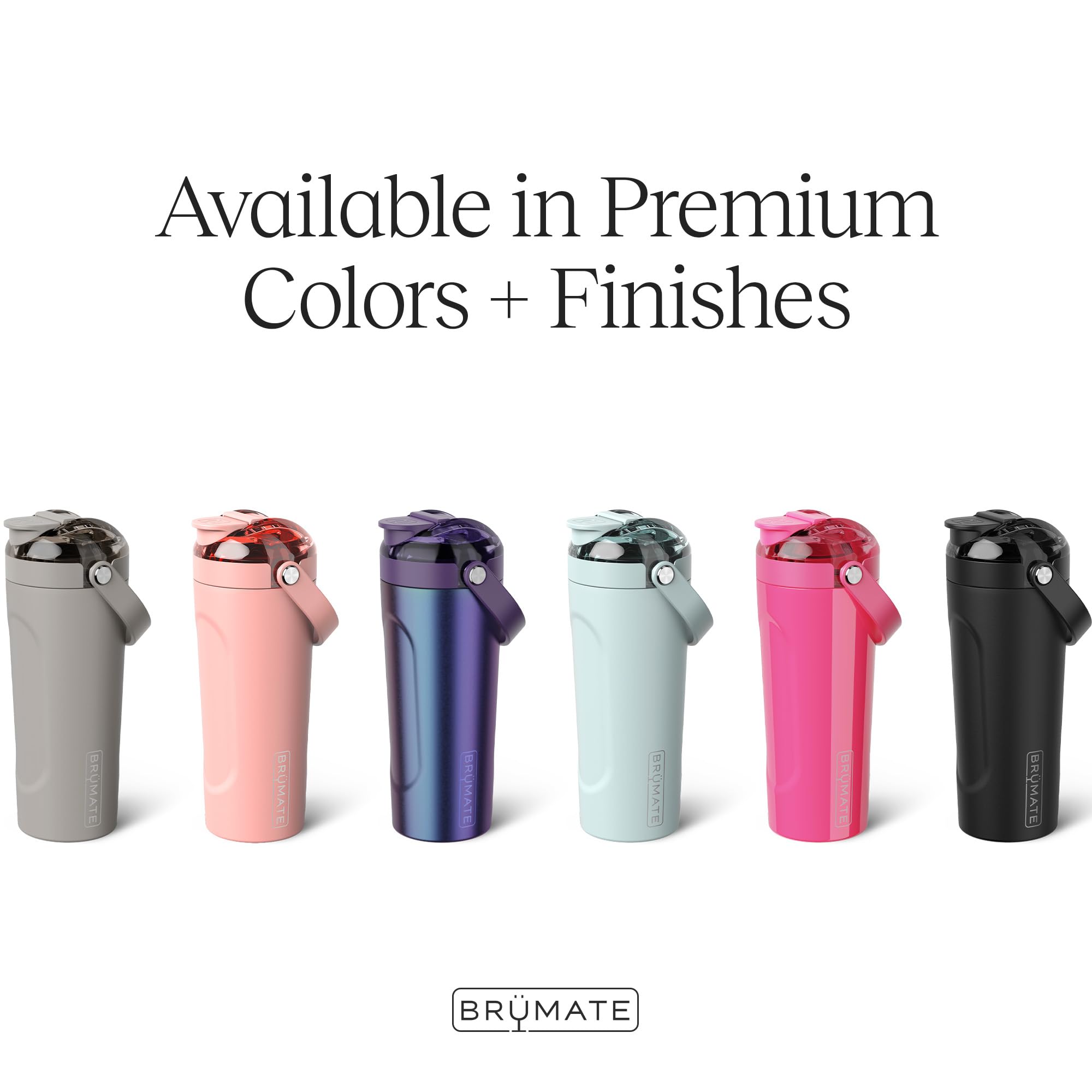BrüMate MultiShaker removable agitator infuser blends powders smoothly