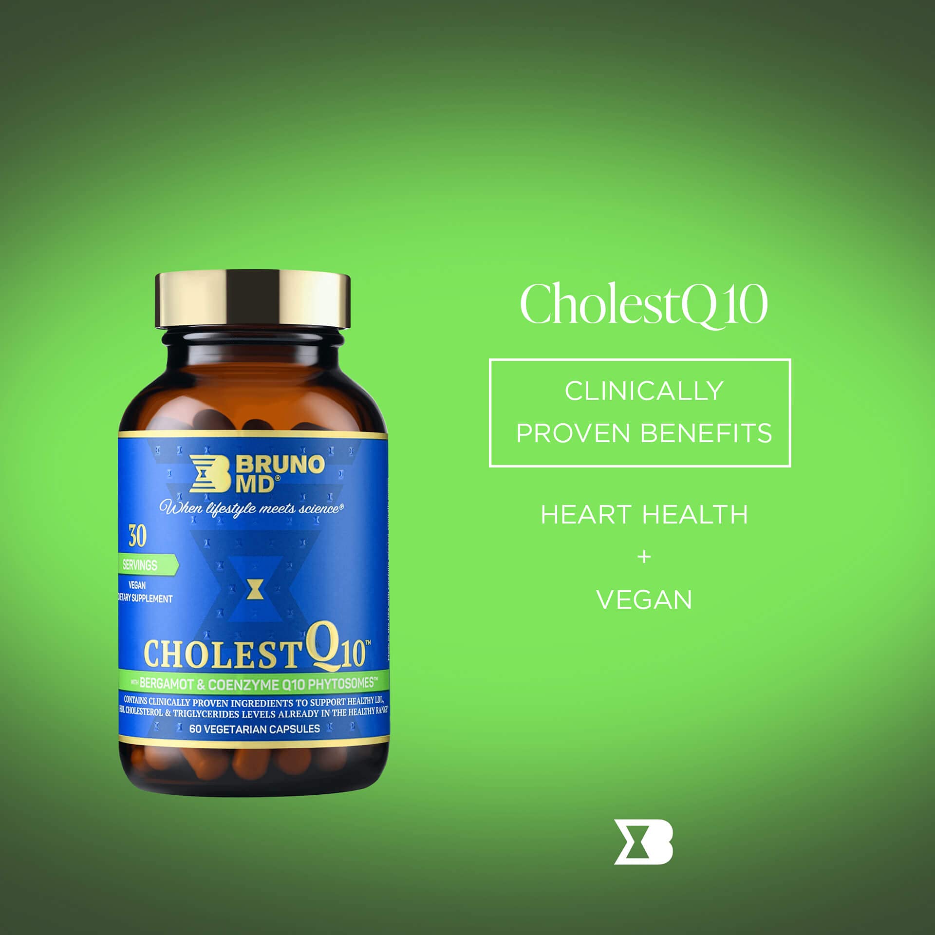 BRUNO MD CholestQ10 curcumin blend adds natural antioxidant potential for daily wellness