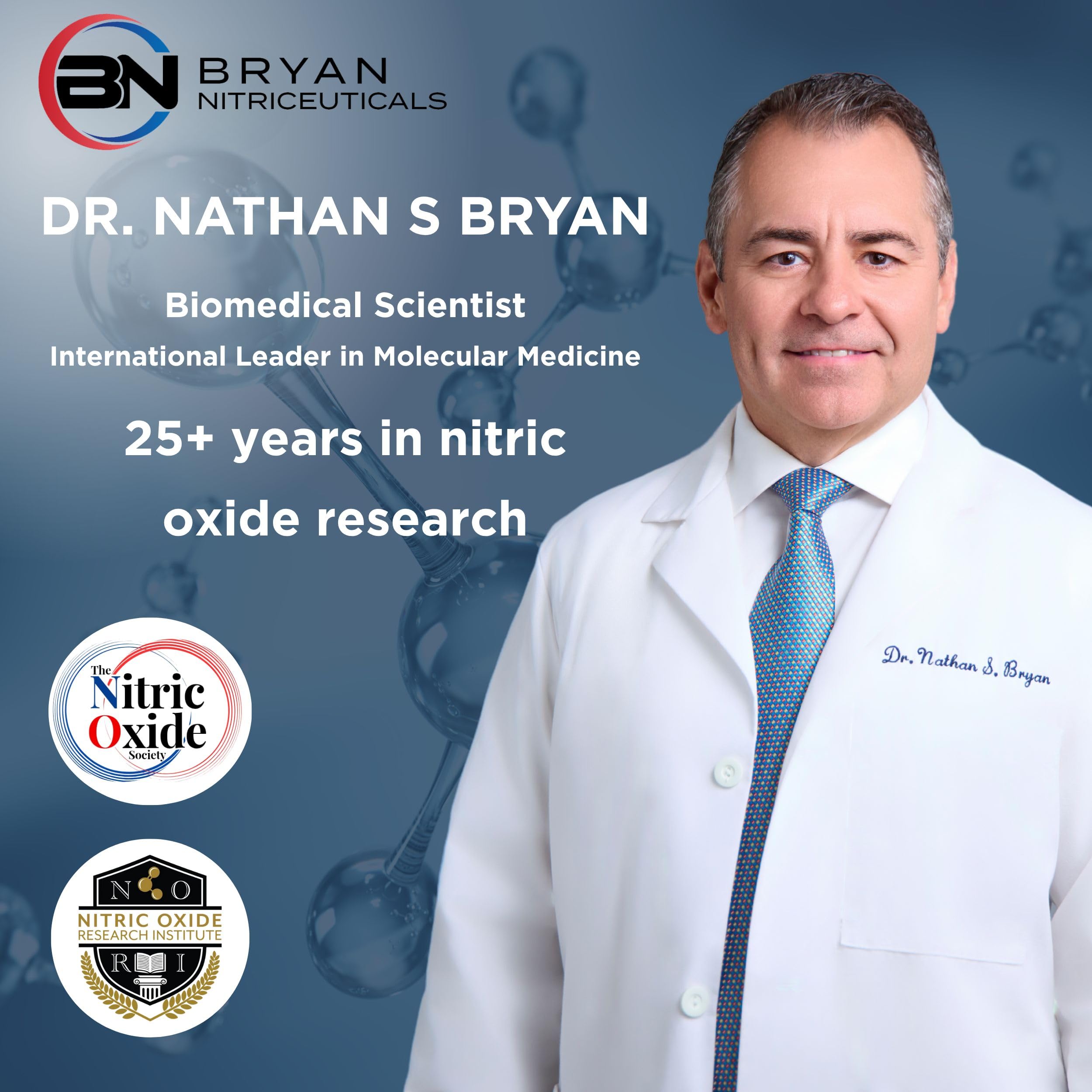 Bryan Nitriceuticals N.O. Beetz label on container highlights vitamins and minerals.