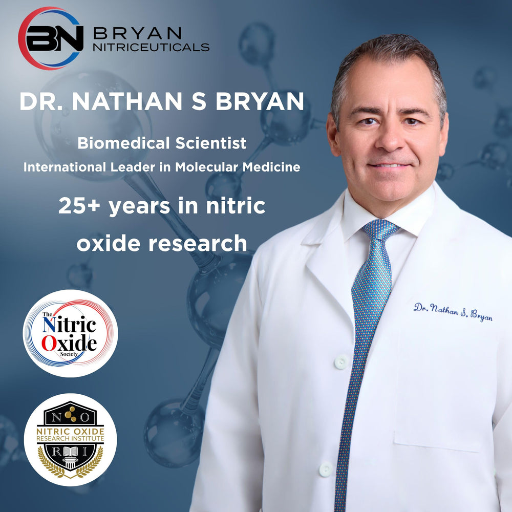 Bryan Nitriceuticals N.O. Beetz label on container highlights vitamins and minerals.