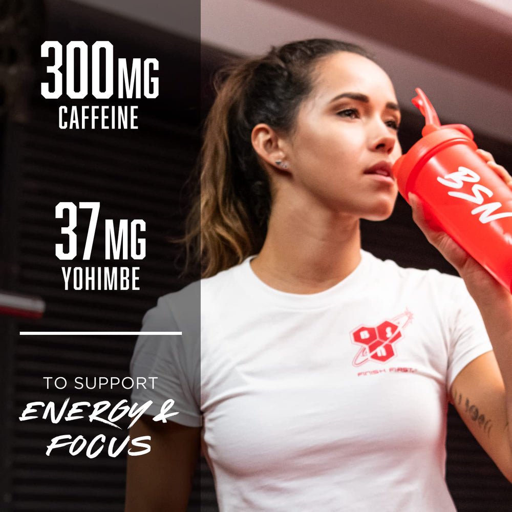BSN N.O.-XPLODE VASO dissolving mix demonstrates easy preparation before training