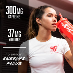 BSN N.O.-XPLODE VASO dissolving mix demonstrates easy preparation before training