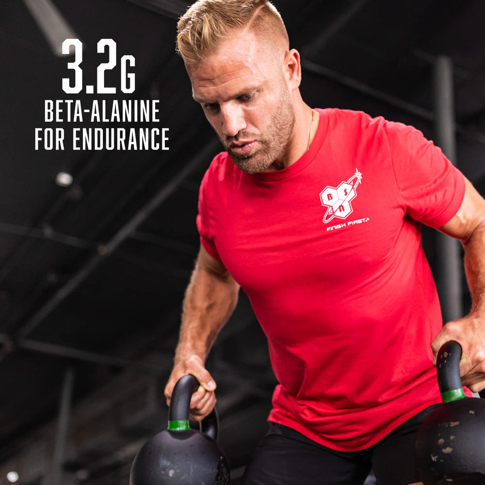 BSN N.O.-XPLODE VASO serving scoop depicts quick, consistent dosing