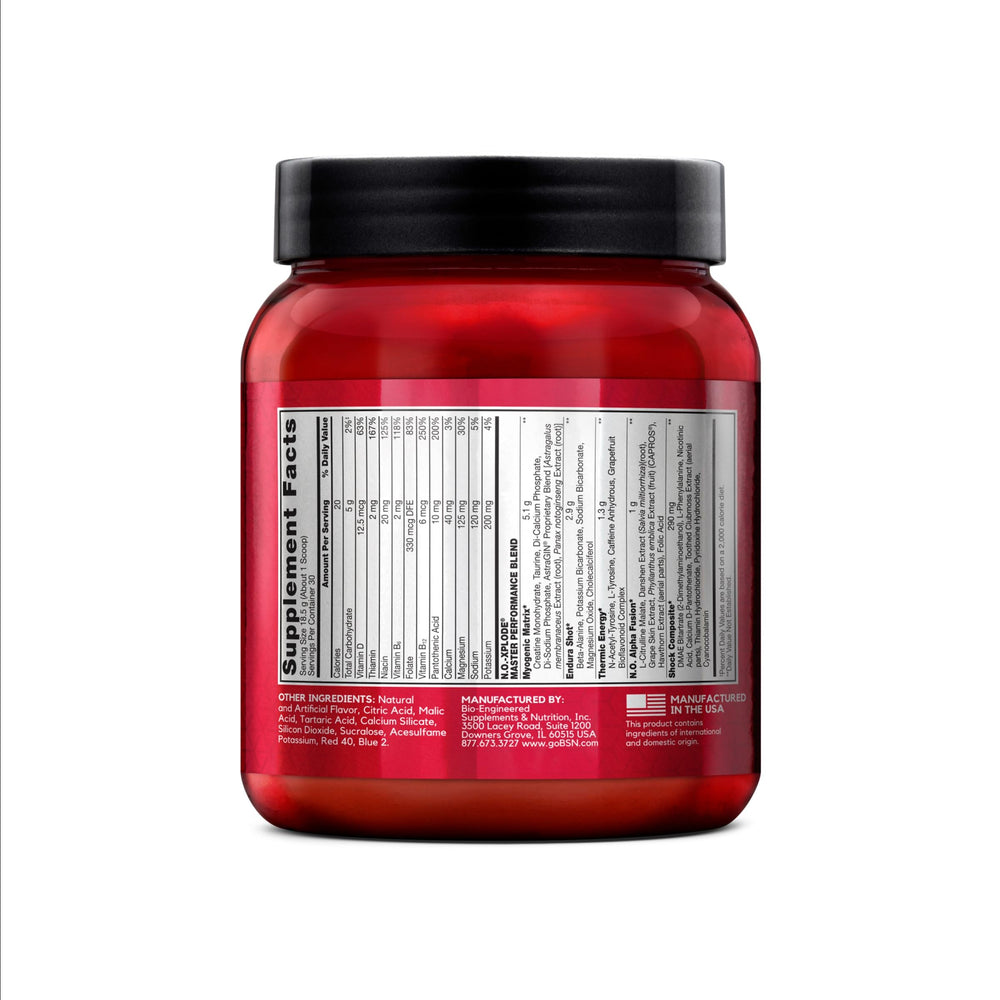 Shaker with BSN N.O.-XPLODE ready-to-drink before training