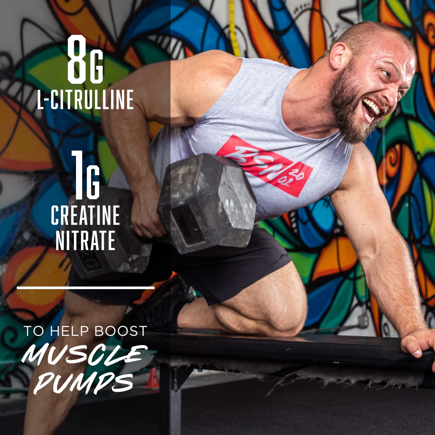 BSN N.O.-XPLODE Vaso citrulline and beta-alanine blend.