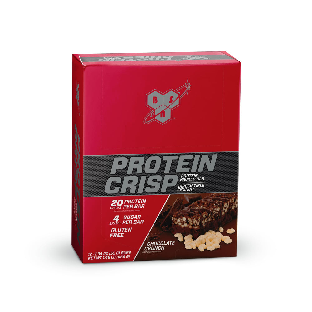 BSN Protein Crisp Bar after workout satisfies post-training craving
