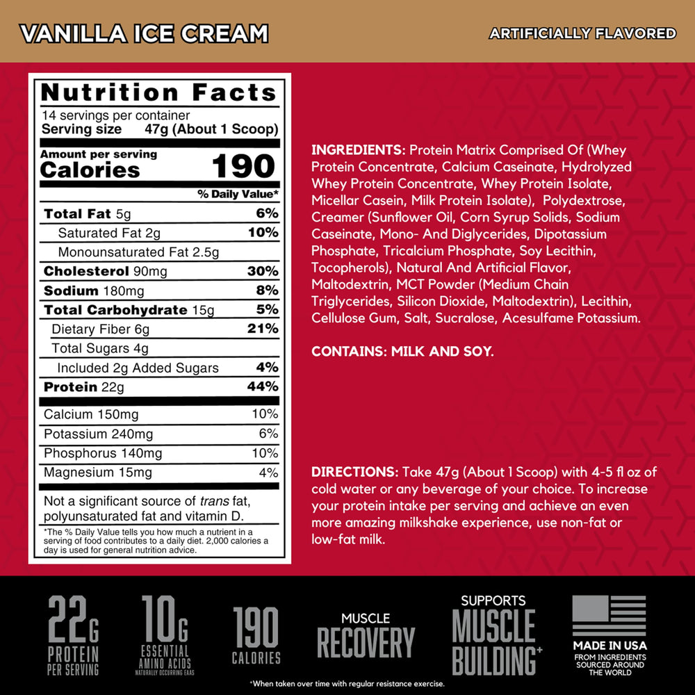 BSN SYNTHA-6 pouring shake for creamy texture after workouts
