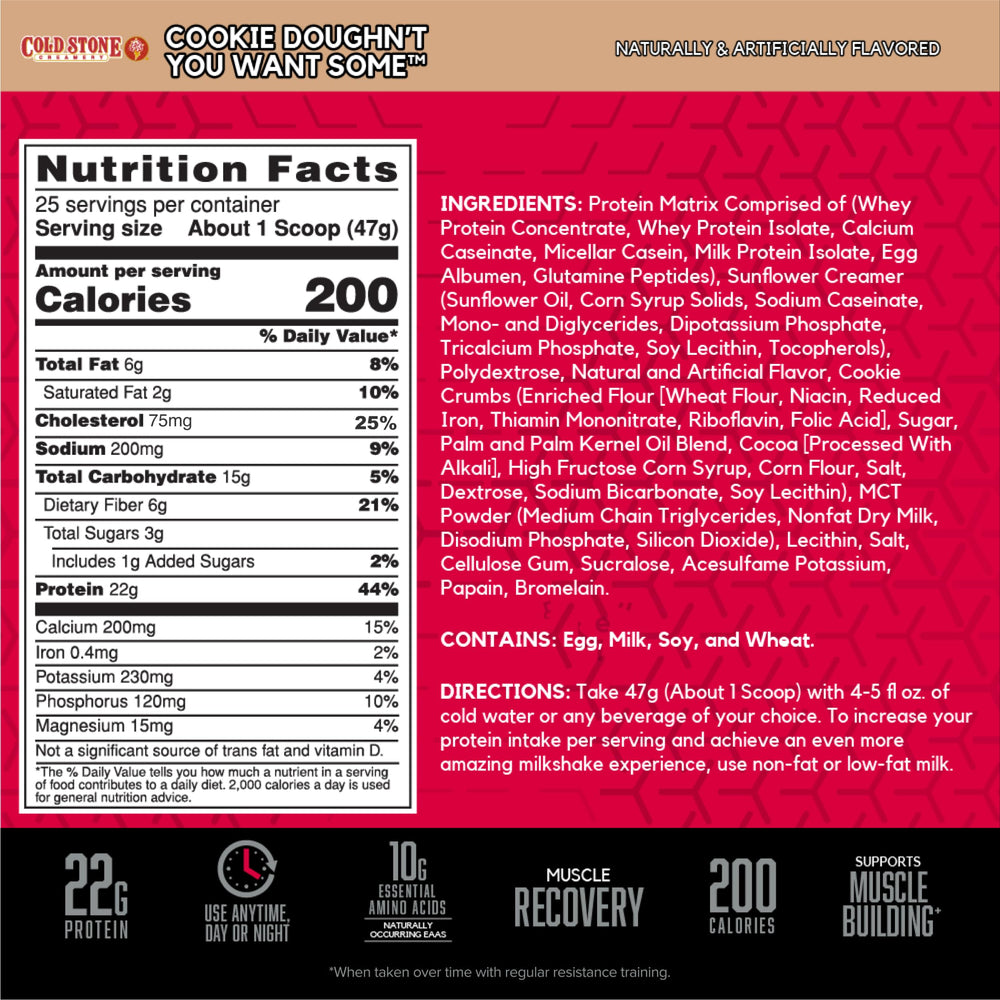 BSN Syntha-6 scoop in glass delivering creamy milkshake-like texture