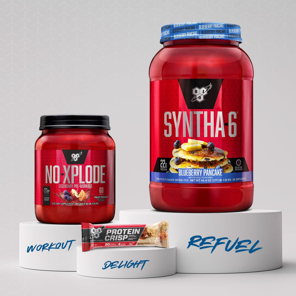 BSN SYNTHA-6 packaging variations on shelf.
