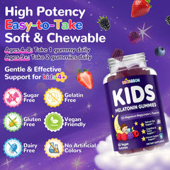 Berry-flavored BSSTABBON kids gummies non-GMO and gluten-free for peace of mind