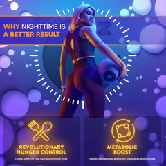 BTQ Bioteque Lab Night Time Drops label detail highlights key ingredients.