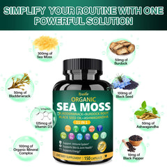 Bualle black seed oil capsules image suggests concentrated nutrient support.