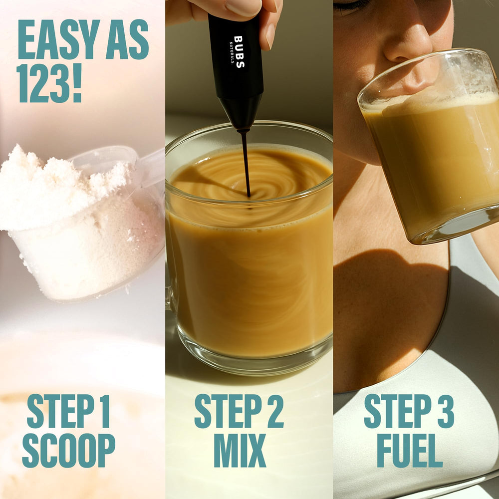 Powder whisked into baking batter for keto-friendly treats.