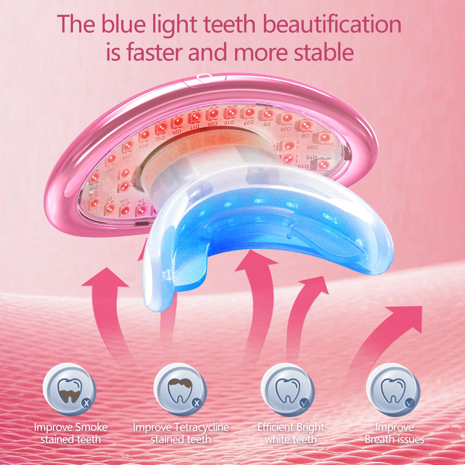 Bubwepo home-use lip care device with sleek, portable build