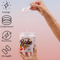 Bucked Up Babe nootropic focus boost for mental stamina during workouts.