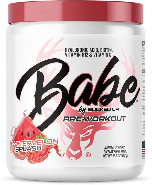 Bucked Up Babe Watermelon Splash tub ready for an energized session