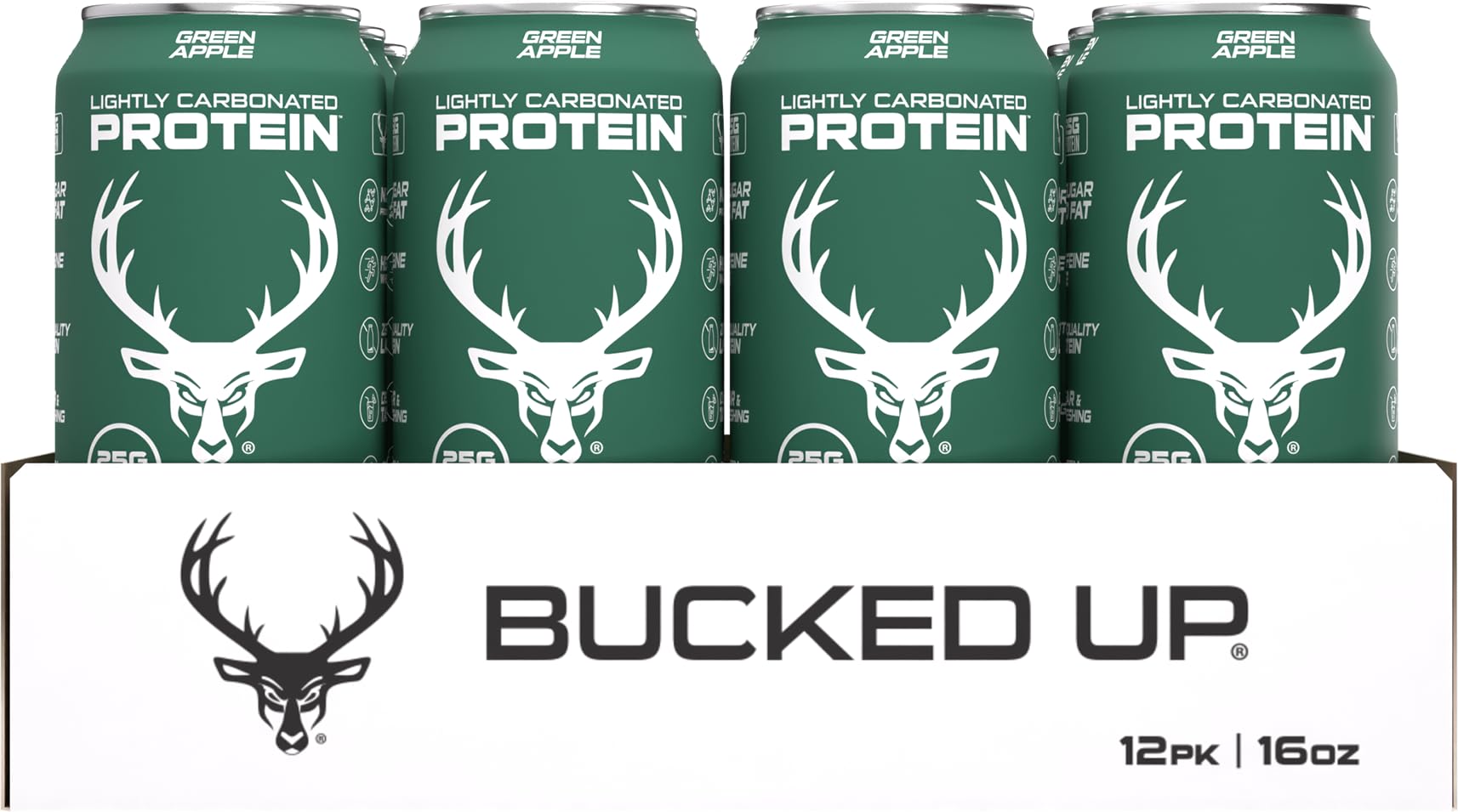 Bucked Up gym bag-friendly can for on-the-go hydration during workouts