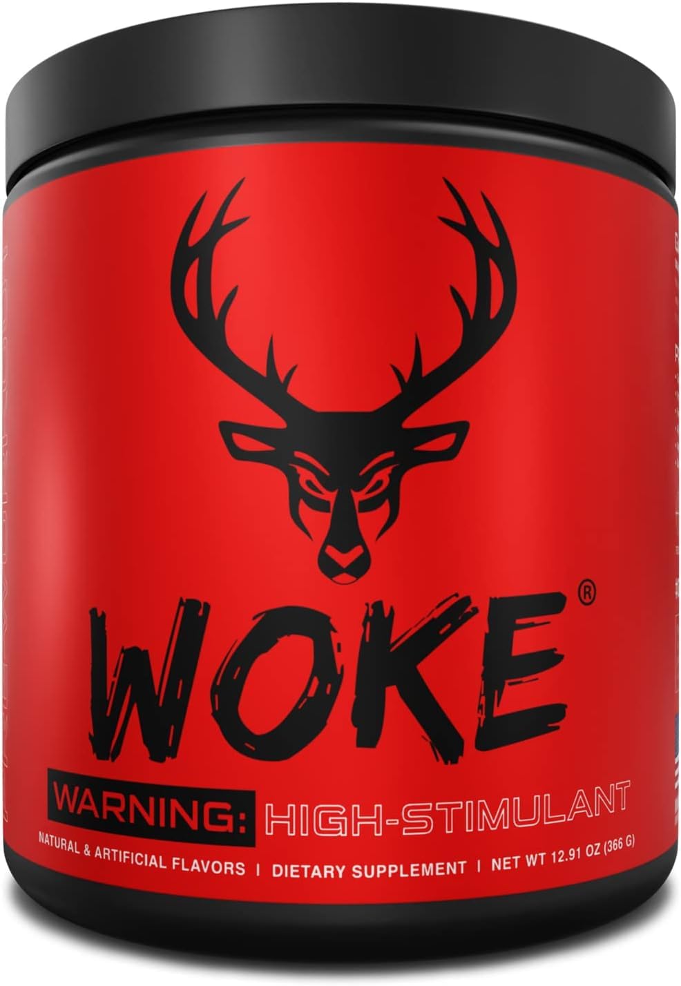Bucked Up Woke powder dissolving quickly during mixing.