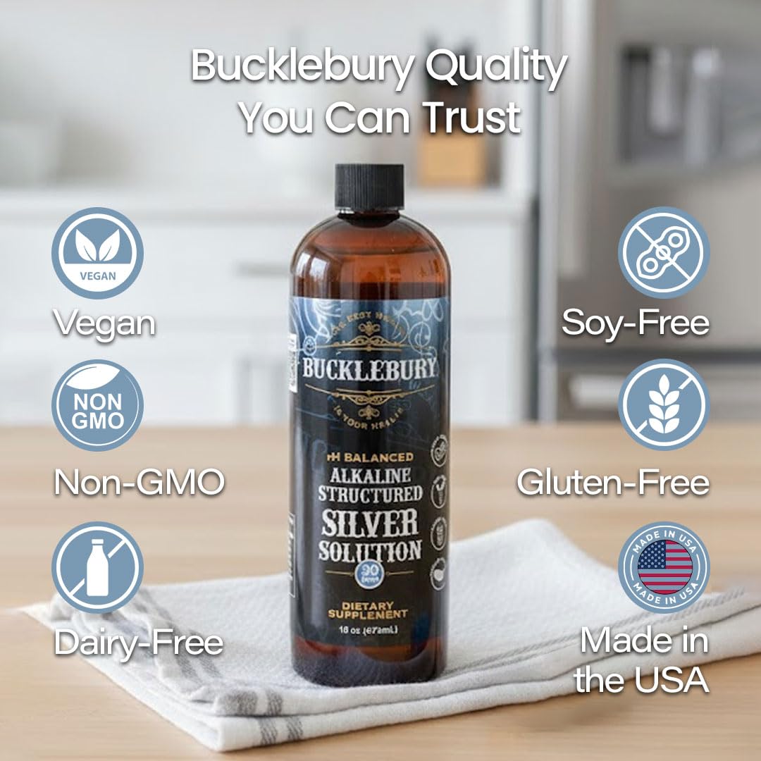 Bucklebury label close-up highlights 30ppm and pH balanced formula