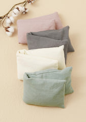 Removable cover on pink wrap enables easy cleaning after therapy
