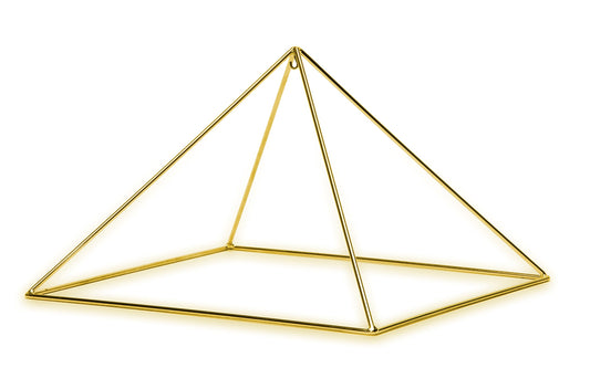 Buddha Maitreya head pyramid, 51-degree 9-inch base, enhances meditation focus and energy balance.
