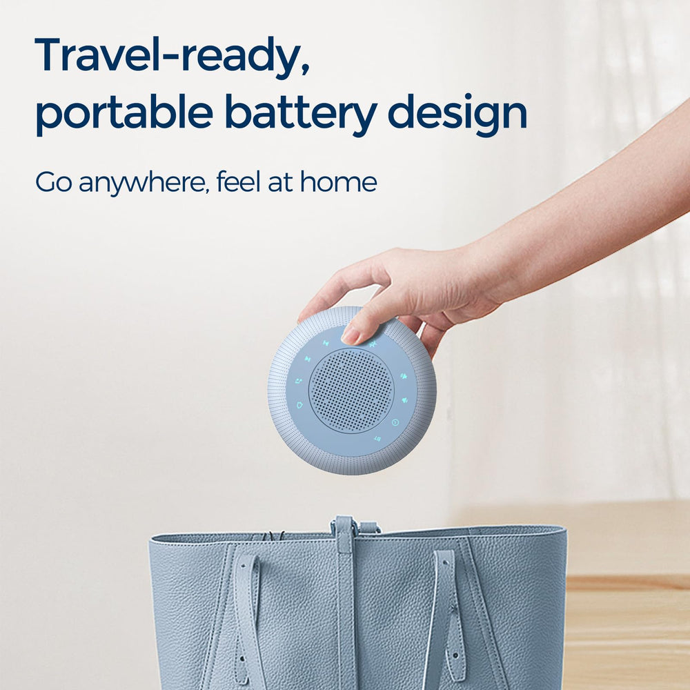 Buffbee Pro dimmable clock display reduces light for undisturbed sleep.