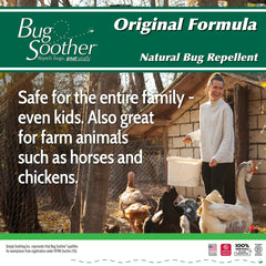 Bug Soother family-made-usa image emphasizes American-made quality and a woman-owned business.