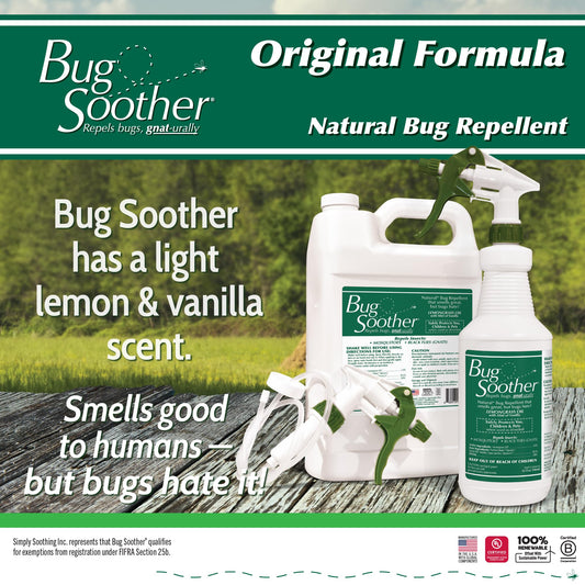 Bug Soother label and ingredients highlight plant-based safety