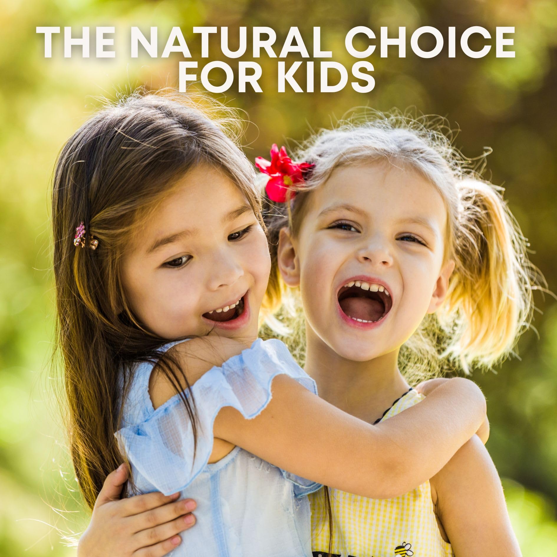 Buggin Out Lice Prevention Shampoo ingredients closeup with natural plant extracts