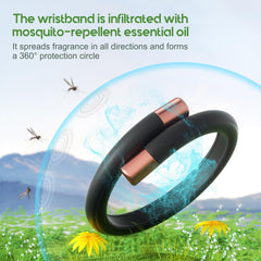BuggyBands adjustable wristbands suitable for kids and adults.
