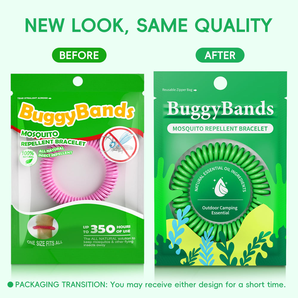BuggyBands elastic adjustable bracelet demonstrates universal sizing and comfort