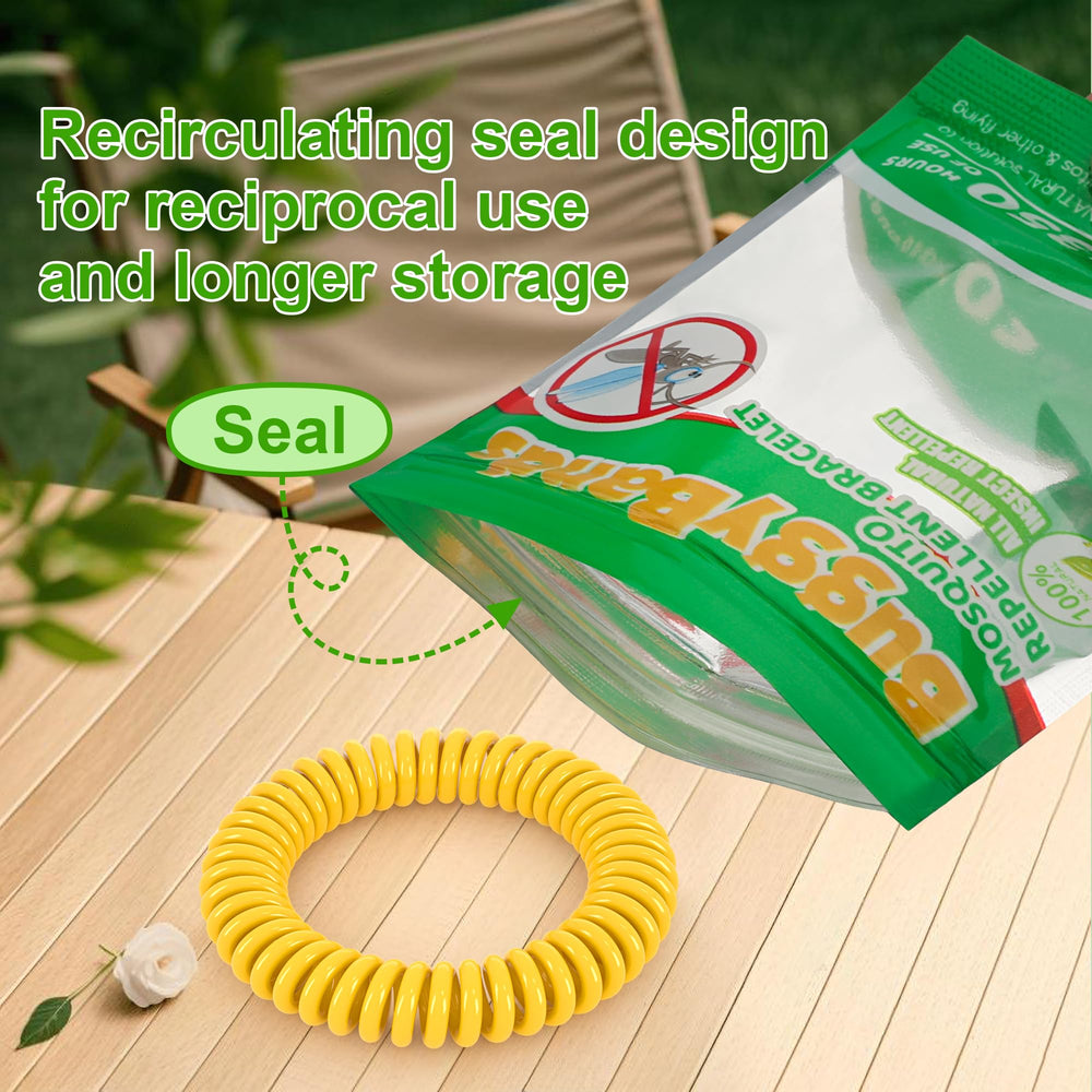 BuggyBands natural citronella ingredients highlighted for DEET-free protection