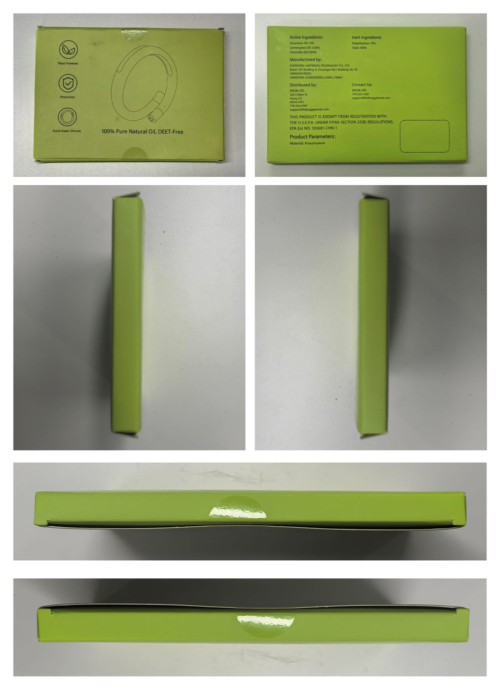 BuggyBands suitable for night-time outdoor protection during activities.