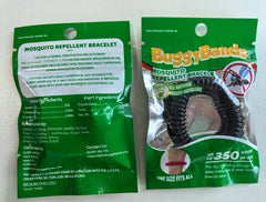 BuggyBands waterproof wristbands stay comfortable during swimming and rain