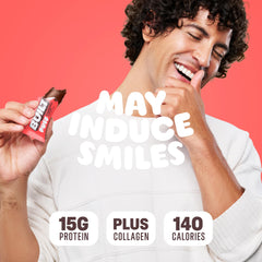 Built Bar Puffs Strawberries N Cream pack is ideal for gym bag snacking.
