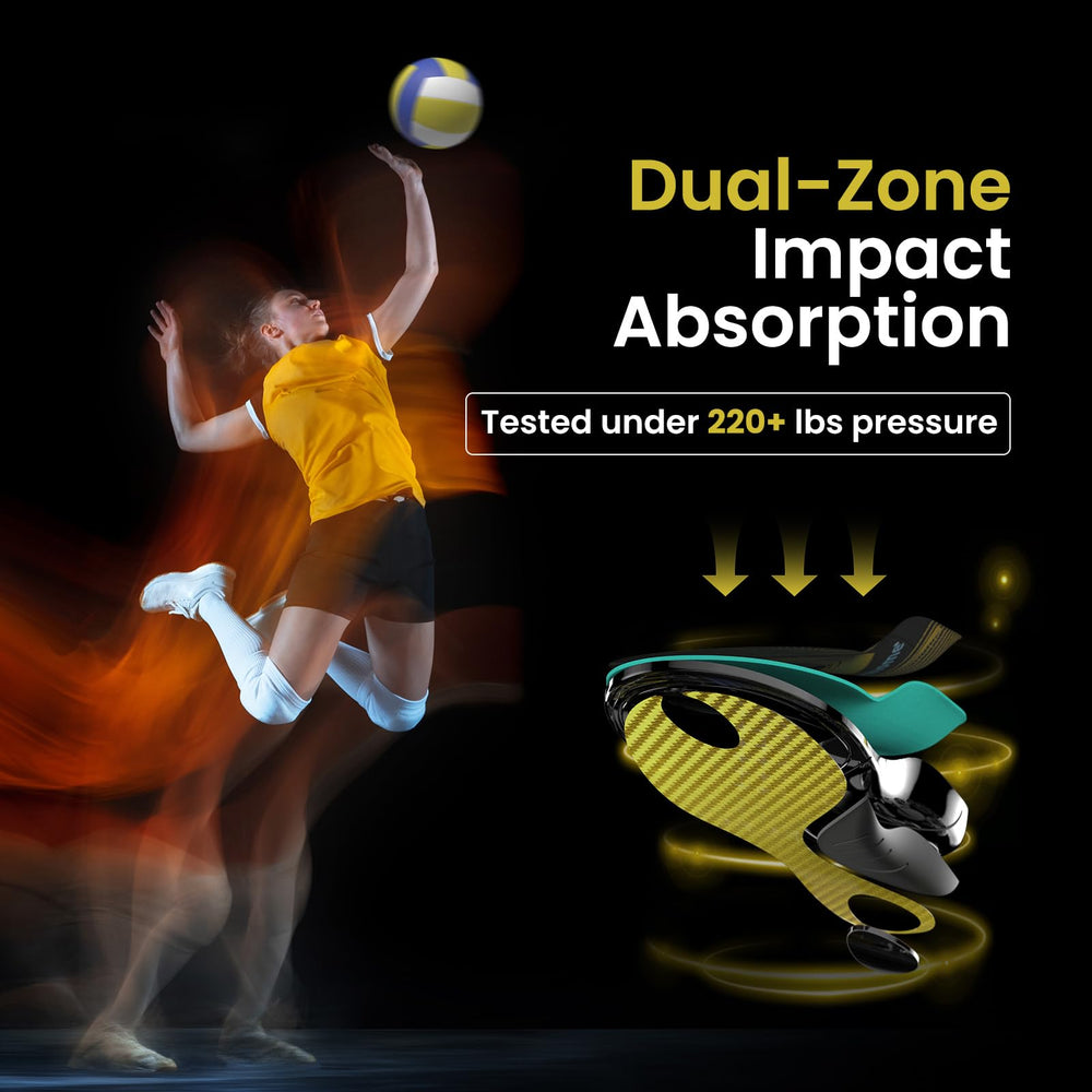 Bukihome insoles demonstrate energy return for faster starts and jumps.
