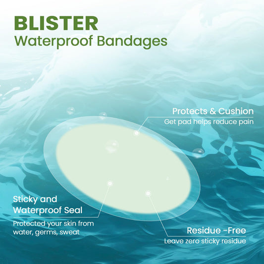 Bukihome Gel Blister Bandages Toe Protection helps prevent friction during daily wear.