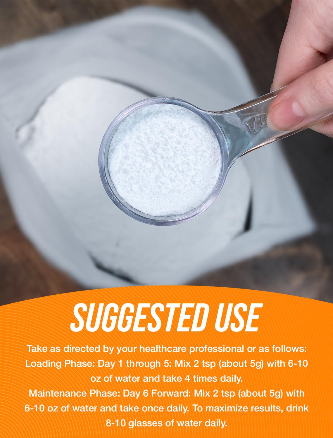 Gluten-free BulkSupplements Creatine Monohydrate powder jar for allergen-conscious users.