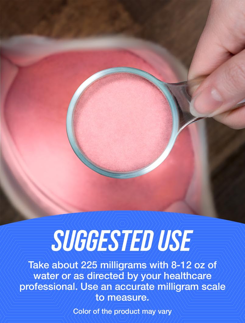 Close-up of BulkSupplements Manganese Gluconate powder jar