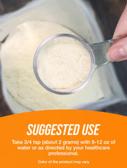 Close-up of BulkSupplements CLA powder label highlighting gluten-free status